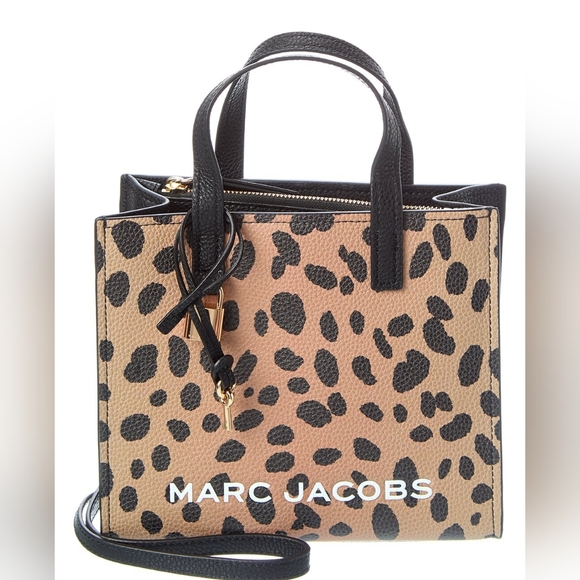 Marc Jacobs Mini Cheetah Bold Grind Leather Tote - Picture 3 of 14